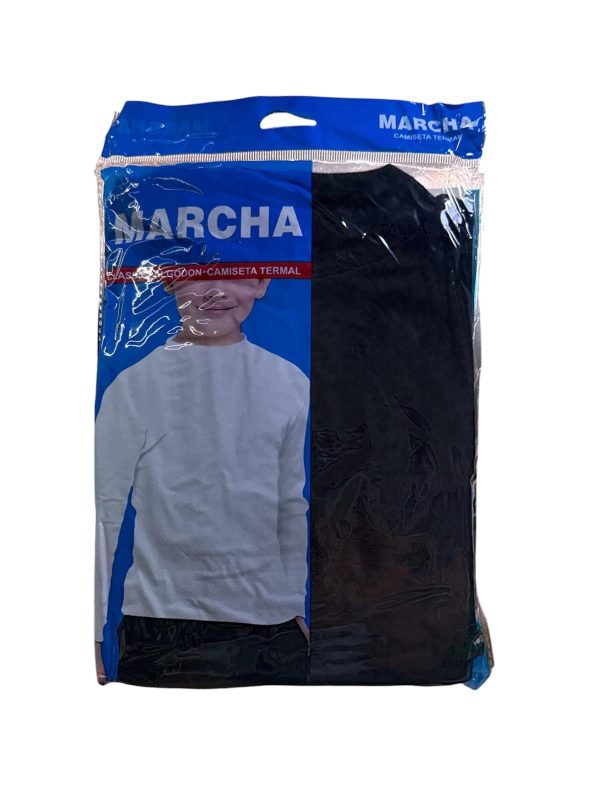 CAMISETA TERMICA INTERIOR NIÑO NEGRA