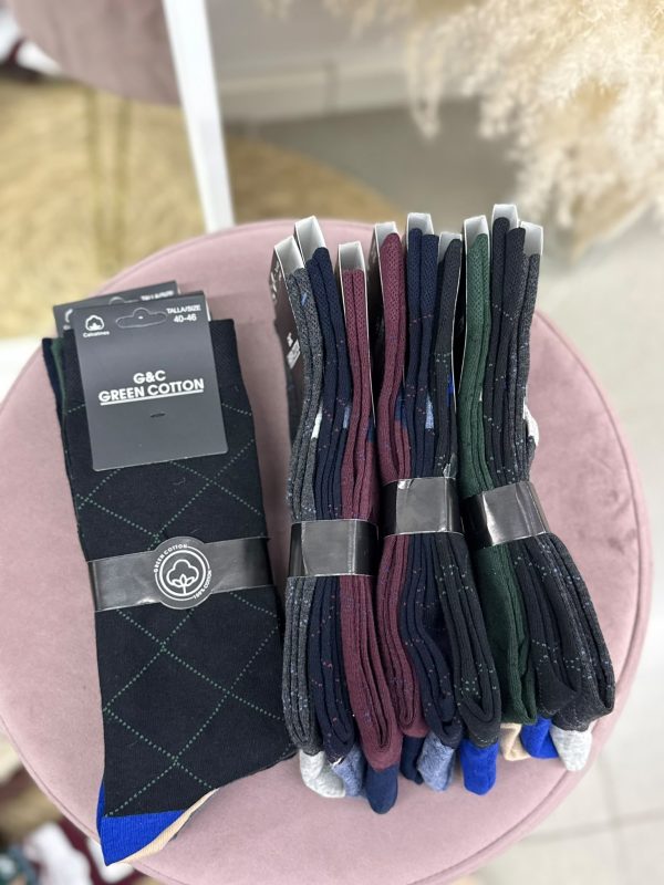 CALCETINES CUADROS HOMBRE